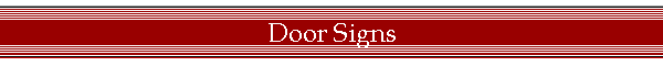 Door Signs